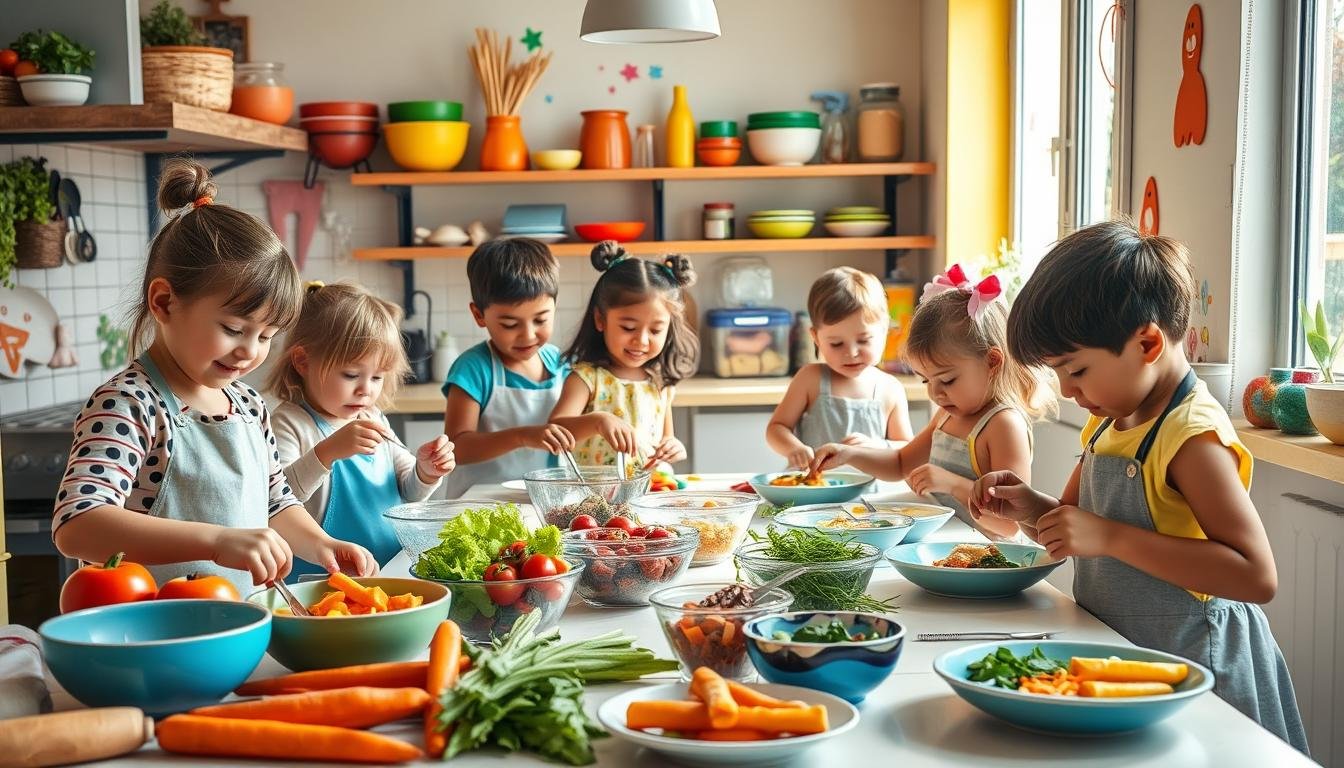 koken met kinderen