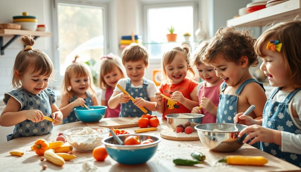 koken met peuters en kinderen