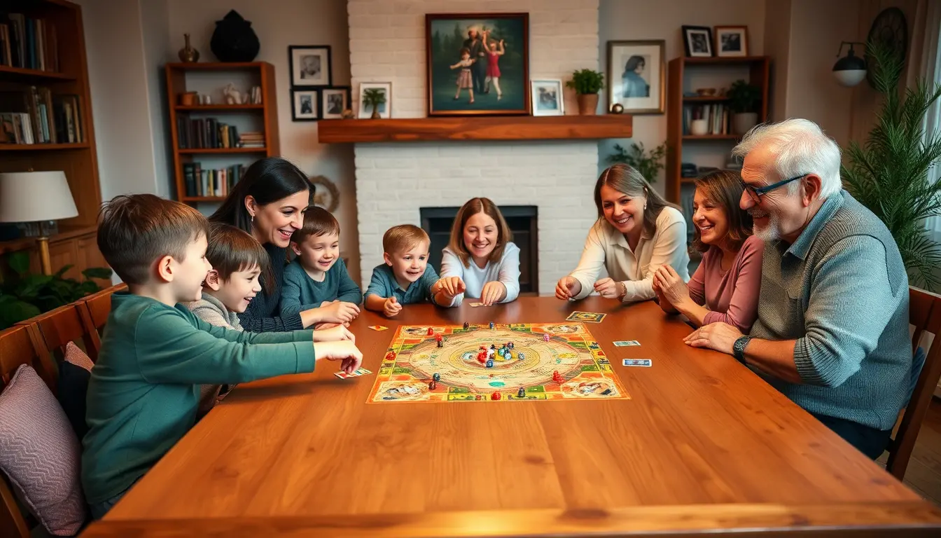 familie spellen